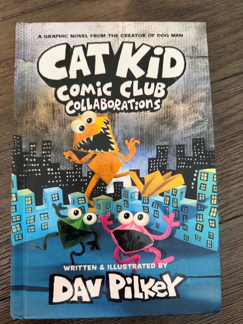 CatKid Comic Club Collaborations by - Blue/Orange Kids Graphic Novel